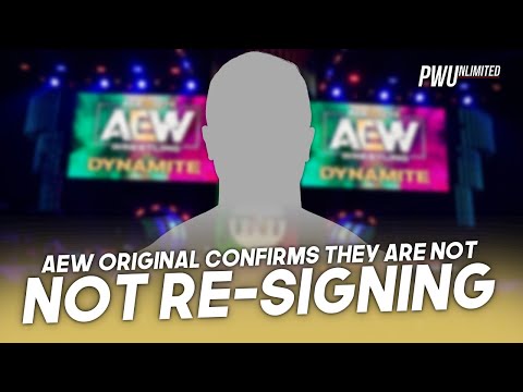 AEW Original Confirms Not Re-Signing With AEW