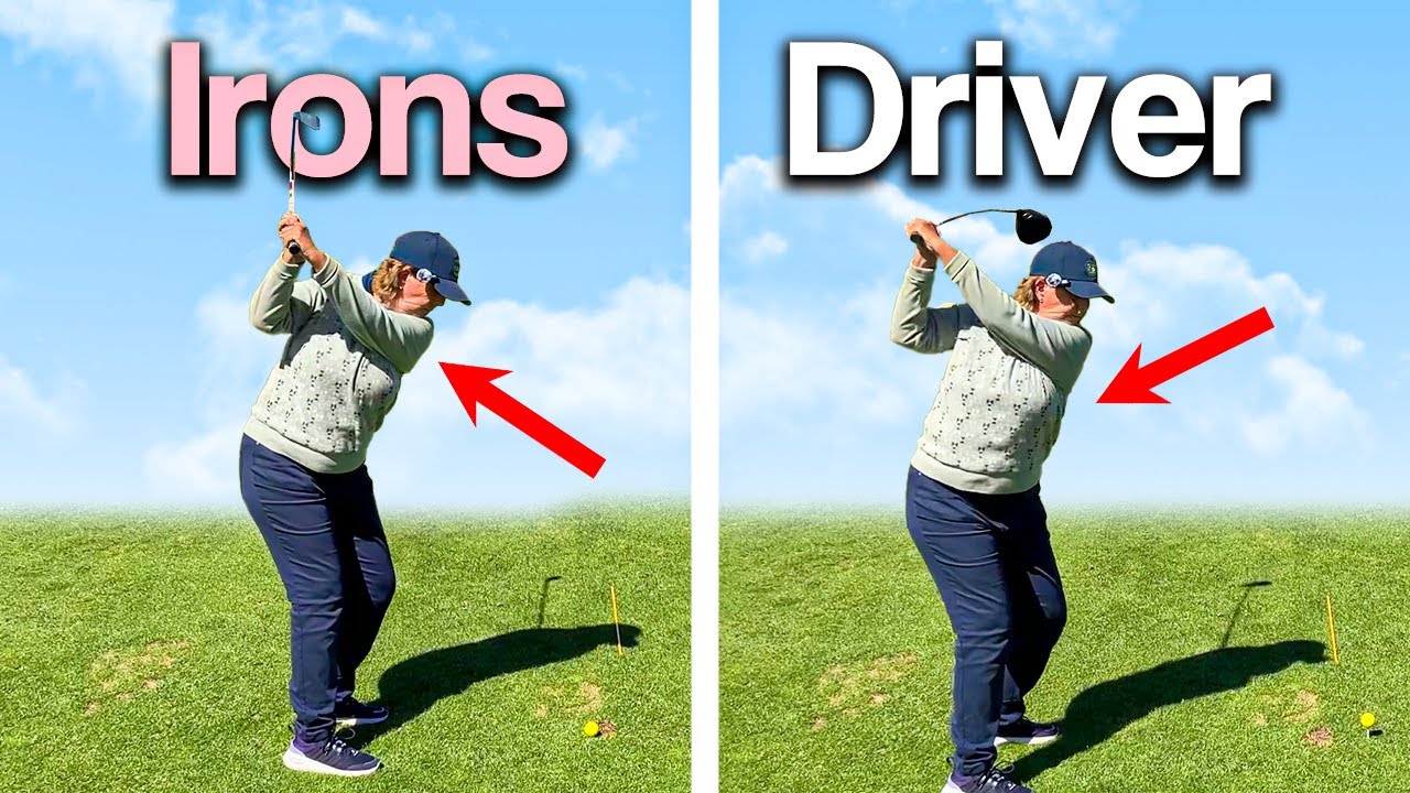 Iron Swing vs Driver Swing (The REAL Differences) - YouTube