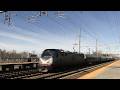 [4K] 3/21 Amtrak Keystone Service 667 on the NEC at Princeton JCT NJ #shorts #short #viral #video