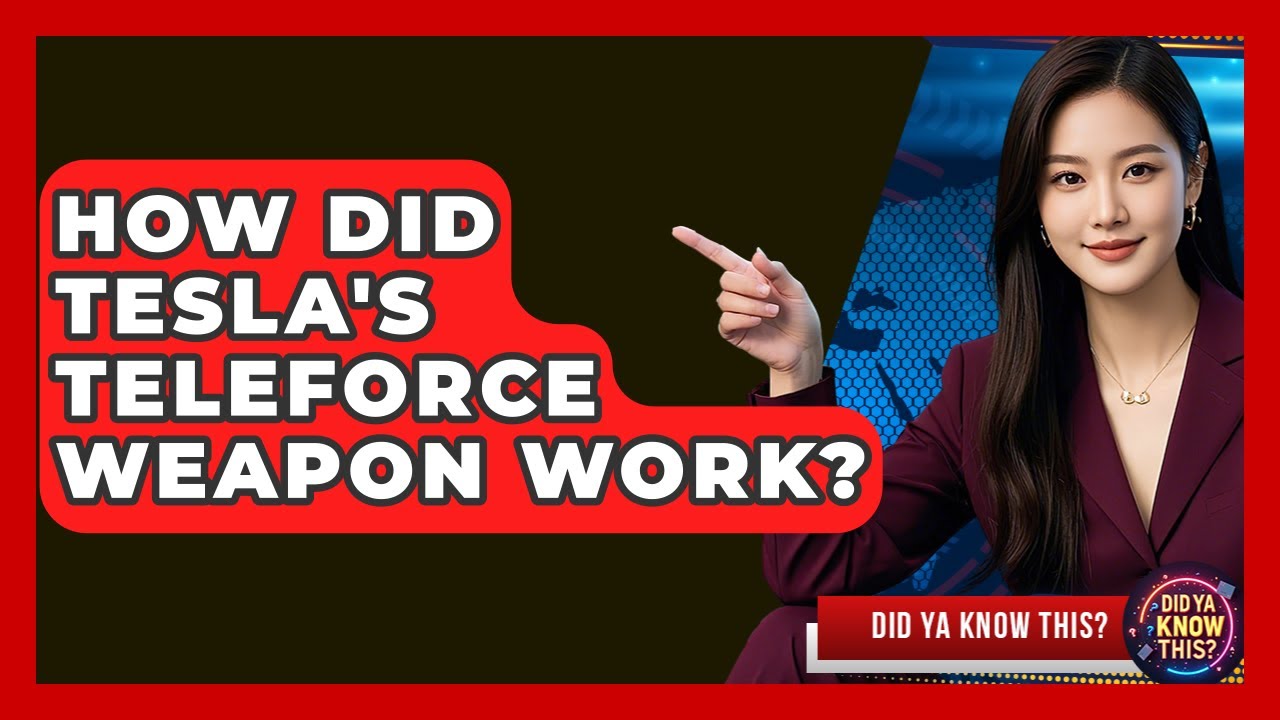 How Did Tesla's Teleforce Weapon Work? - Did Ya Know This