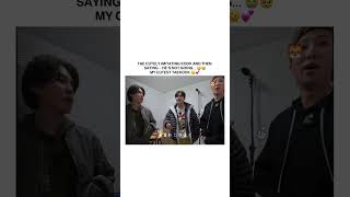 My cutest taekook 😭👀 Taehyung imitating his Jungkookie 🫠💕 #taekook #shortvideo