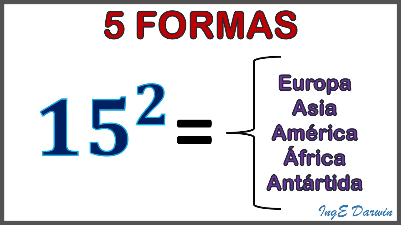 5 formas increíbles para resolver POTENCIAS, ¡la #5 te volará la cabeza 🤯!