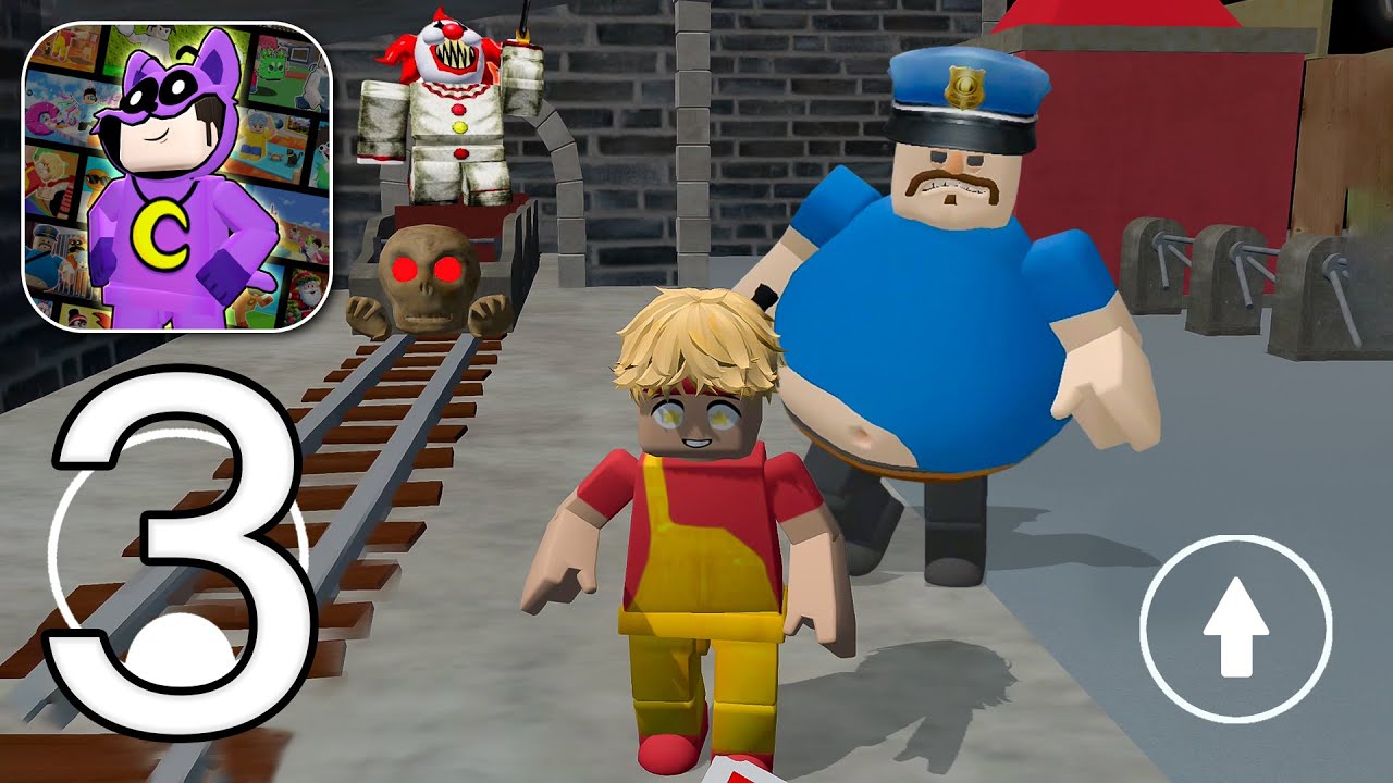 Easy Parkour Escape Run Obby - Escape Carnival - Gameplay Walkthrough Part 3 (Android, iOS)