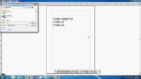 How to do Pagemaker 7.0 Document Settings | How To Save a Pagemaker File