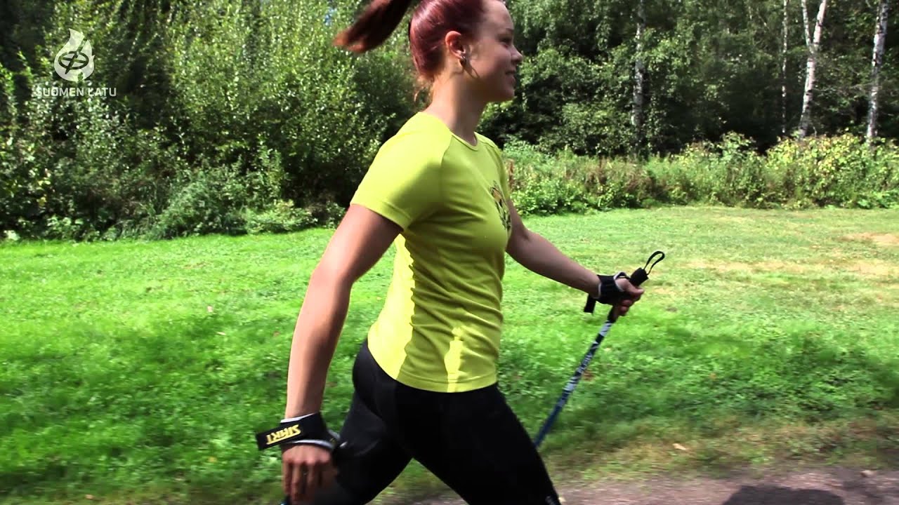 Opi sauvakävelemään: Tekniikka