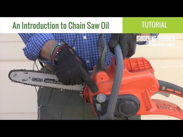 Fix an Electric Chainsaw Dripping Oil : 4 Steps - Instructables