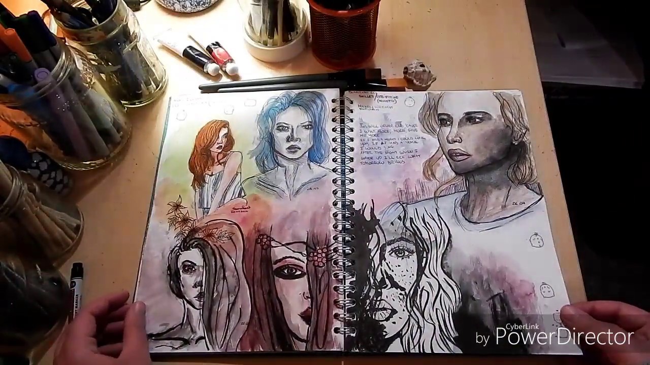 SKETCHBOOK TOUR | mag 2017 - nov 2017 - YouTube