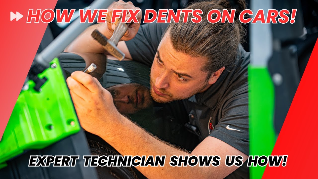 Expert Technician Shows How To Fix Dents on Cars!! - YouTube