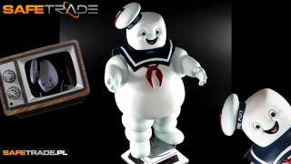Ghostbusters Stay Puft Marshmallow Man figure coin bank [www.safetrade.pl]