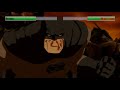 Batman vs Mutant Leader...with healthbars