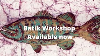 Batik Workshop   Online Art Course