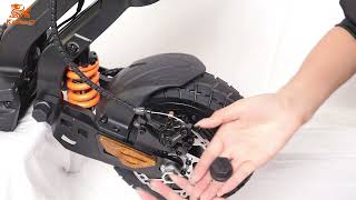 KuKirin G2 Master Front Motor (B) Replacement Tutorial（更换前电机（B）教程）