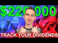 Best Dividend Tracker | $220k Dividend Stock Portfolio Review