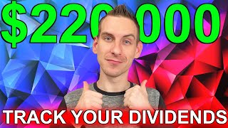 Best Dividend Tracker | $220k Dividend Stock Portfolio Review