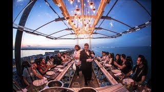 Ужин в небесах - Dinner in the Sky. Незабываемые впечатления и эксклюзивность.