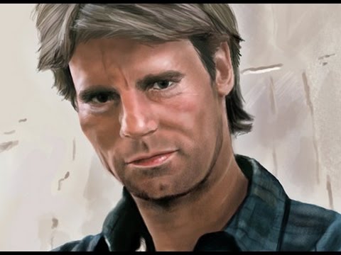 MacGyver (Richard Dean Anderson) Speed Painting by...