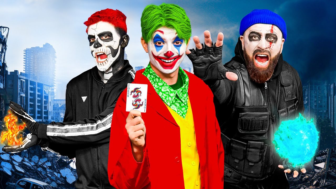 Стали СУПЕРЗЛОДЕЯМИ на 24 Часа !