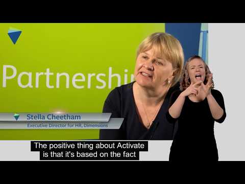 How does Dimensions' new 'Activate' approach help their support workers and the people they support
