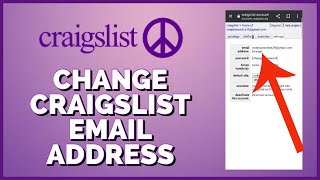 How To Change Craigslist Email Address 2023?