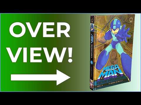 Mega Man Adventures Volume 1: A Hero is Built HC Overview | The Robot Masters Have Arrived!