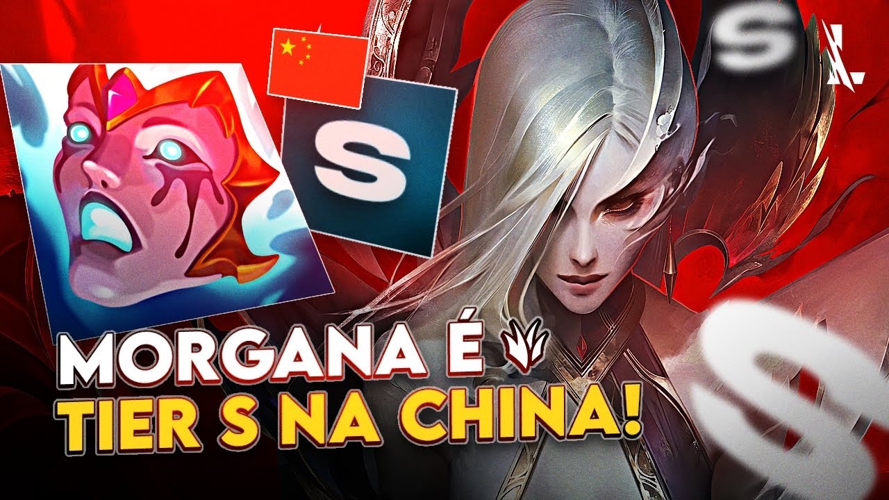 MORGANA TIER S NA CHINA! COMO JOGAR NA JUNGLE | LoL Wild Rift