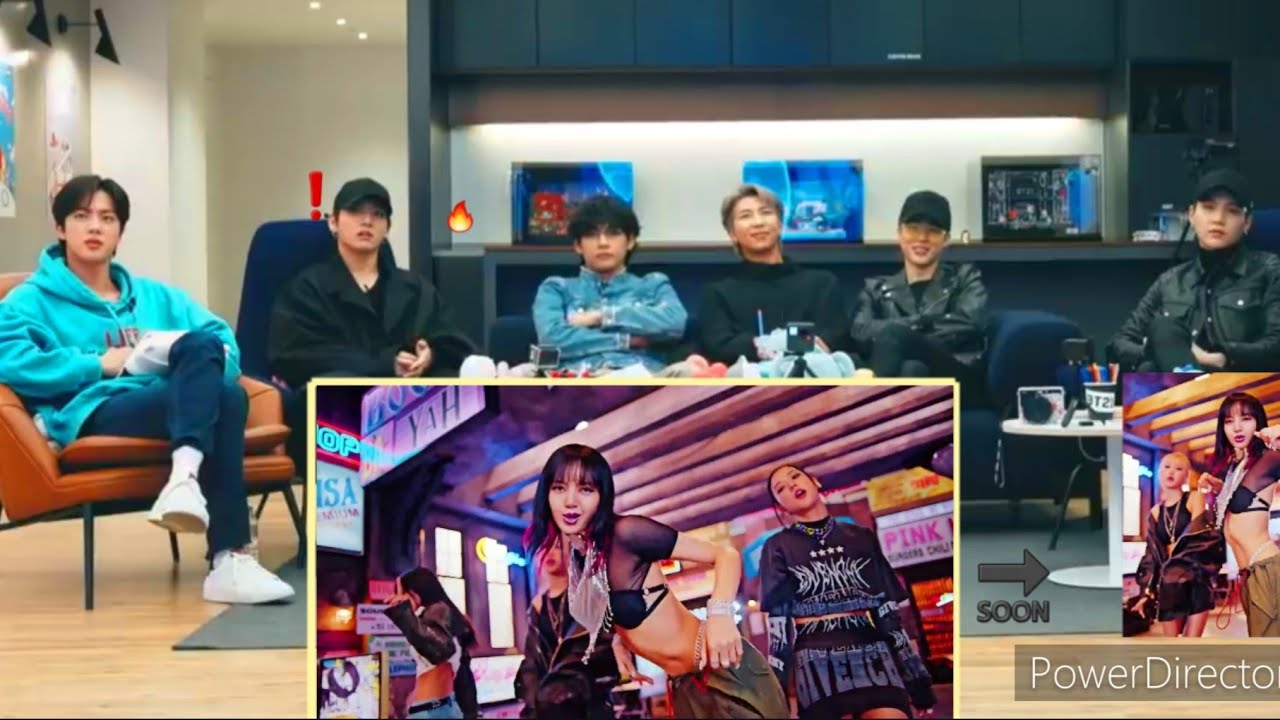 BTS reaction BLACKPINK -  'Shut Down' M/V