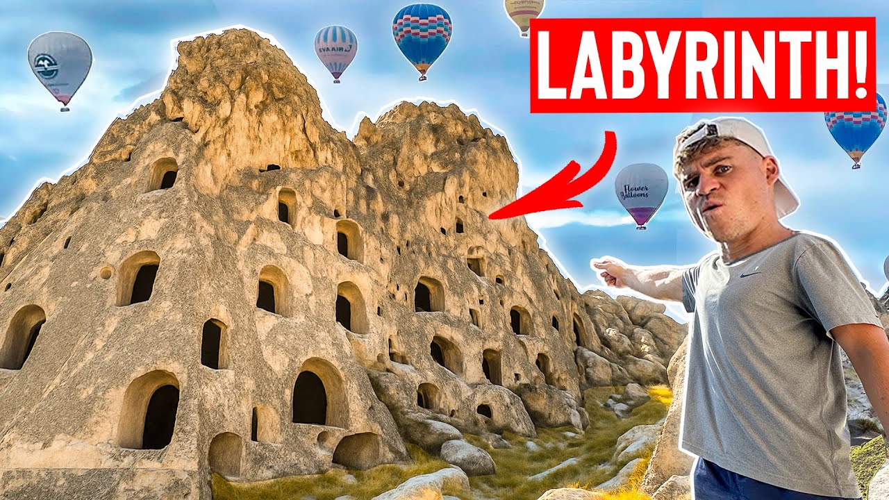 GEHEIMER GANG führt in antike UNTERIRDISCHE STADT!🇹🇷 | FLUCHT aus dem LABYRINTH!