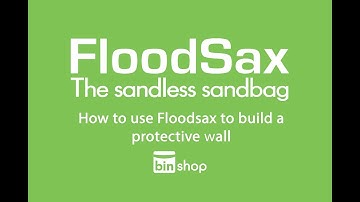 Using FloodSax to build a protective wall