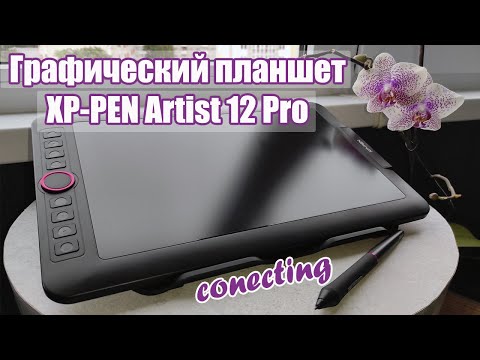 Графический планшет Artist 12 Pro (обзор, подключение, выбор ПО) / XP-Pen Graphics tablet