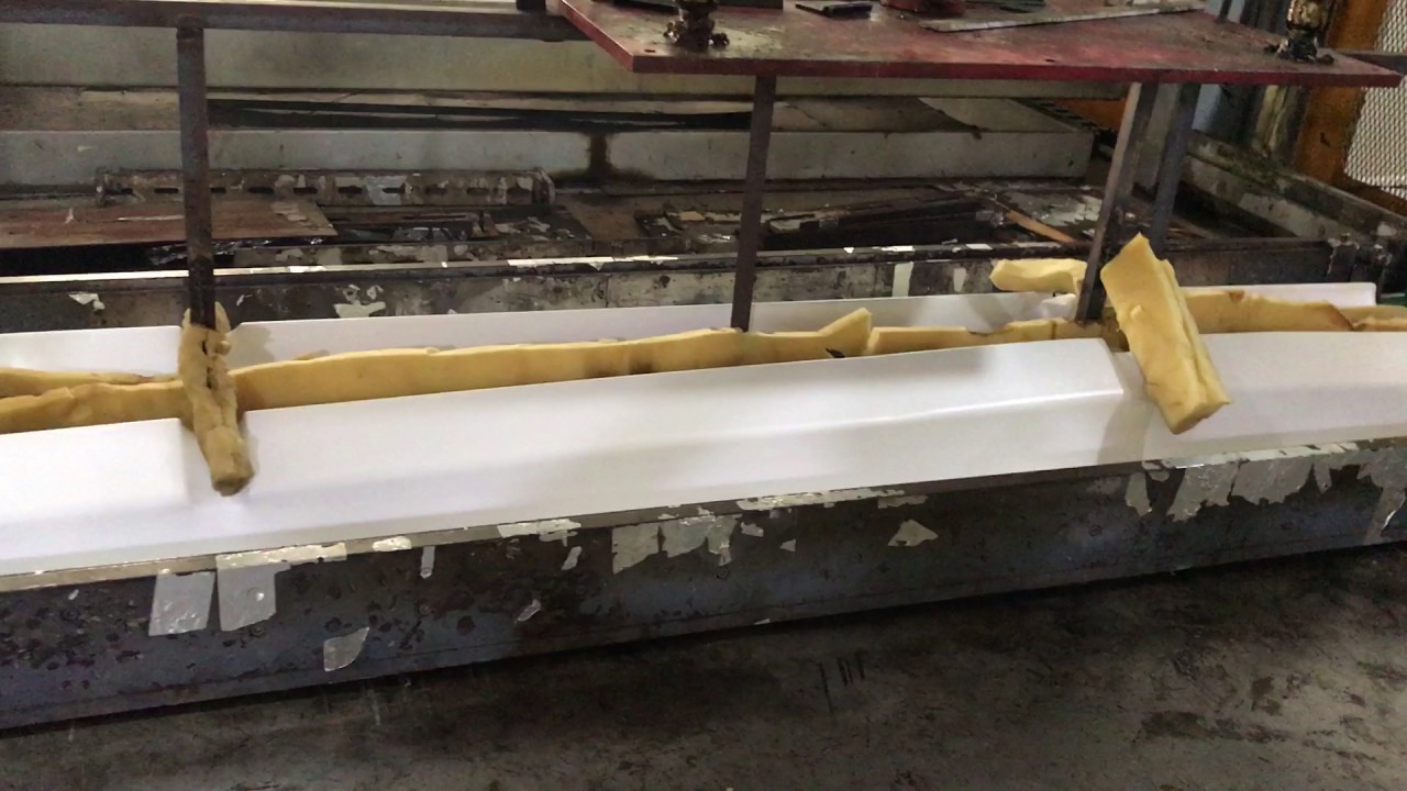 vacuum forming process - YouTube