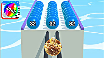 MAX LEVELS BallRun2048🔴🔮🔥- All Levels Gameplay Walkthrough Android IOS NEW UPDATE