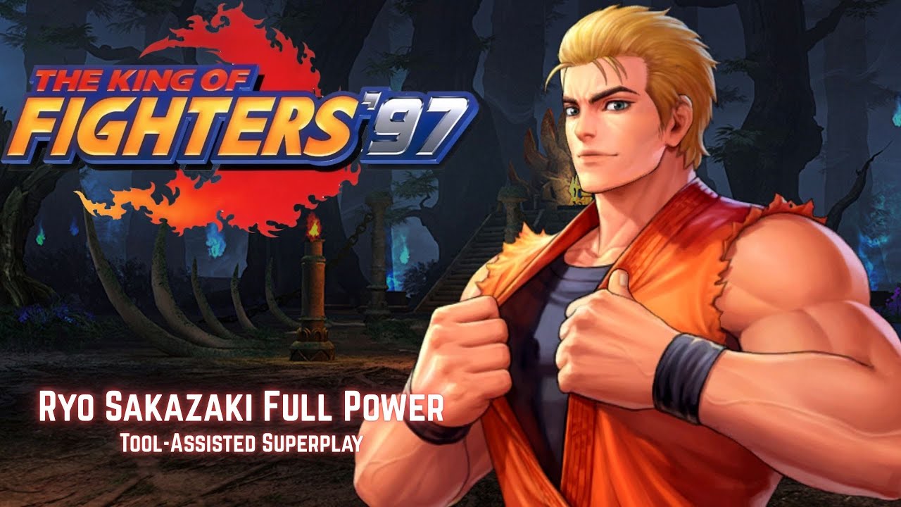 TAS】KOF '97 – Ryo Sakazaki Full Power Arcade Gameplay (LongPlay