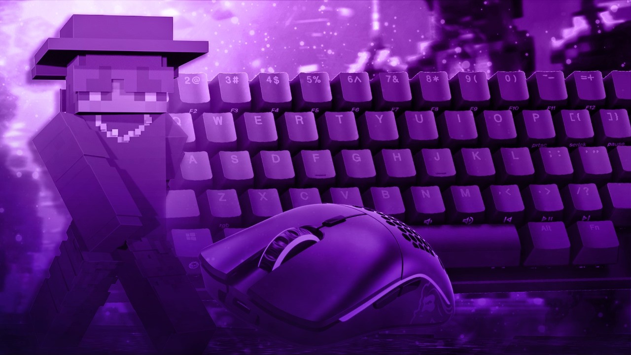 Hive Bedwars Keyboard & Mouse ASMR [4K 1060FPS] [Shaders] [Drag clicks]