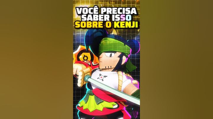 NOVO BRAWLER QUEBRADO? 🤔 Tudo que você PRECISA SABER sobre o Kenji #brawlstars
