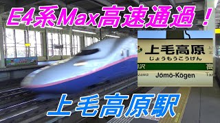 【E2・E4・E7も来る】上毛高原駅の通過率を検証！