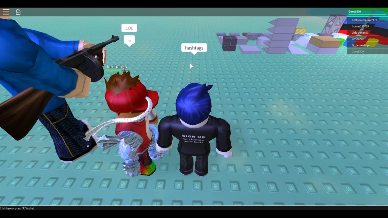 Roblox Guest World Gameplay