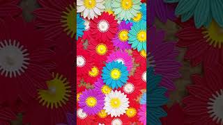 🔴Handmade Flowers Making. #handmade #papercraft #onlinecrafting #flowerartwork #flowers #decor