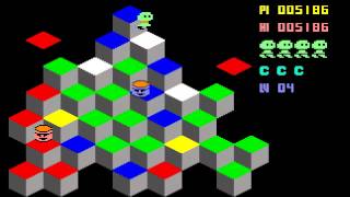 C64 Game - Q-hop