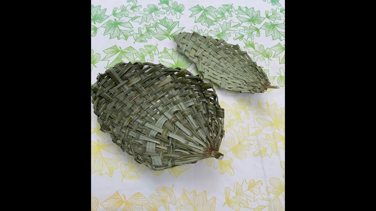 Basket Making with Saw Palmettos
