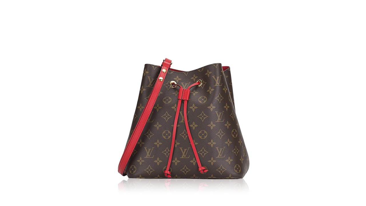 Louis Vuitton Monogram Neonoe Red 