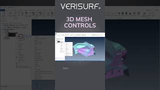 3D Mesh Controls #verisurf  #metrology #3dscanning #shorts