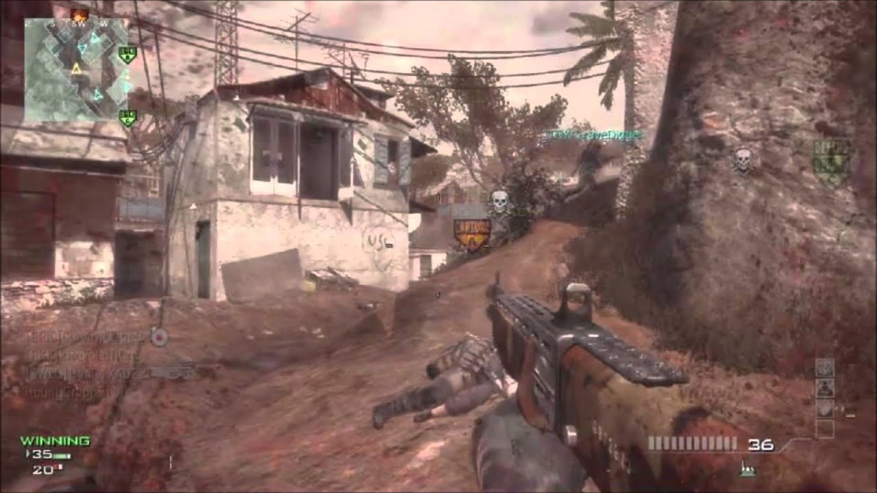 Mw3 Probaly one of the best semtex kills ever.....