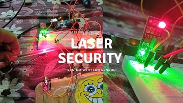 Laser security system | best science project | Ldr Laser based alarm | ultimate school project | DES