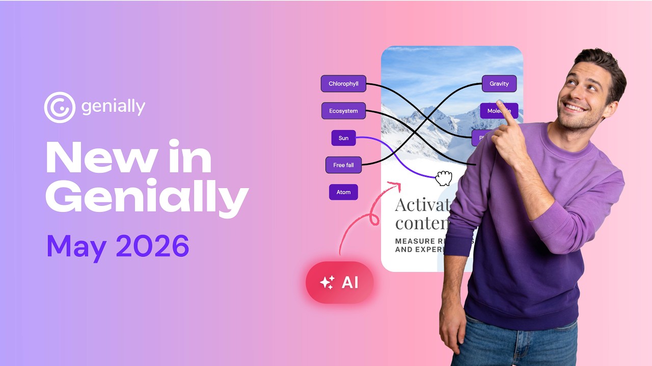 New in Genially | May 2026