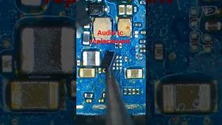 Samsung galaxy A12 ,M12, audio ic replacement #repair #smartphone #fix #shorts