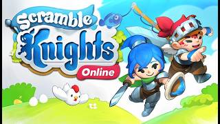 Taklukkan Dungeon Terracott Bersama Ksatria Lain - Scramble Knights Online | Demo Trailer Announceme screenshot 3