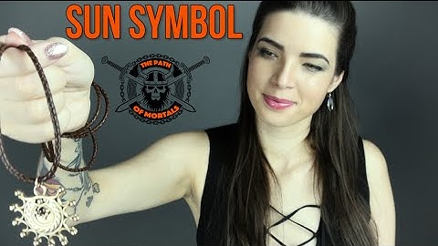 SUN PENDANT,  Brass // The Path of Mortals