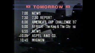 Abc Tv - Closedown 12.12.1986