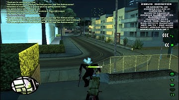 GTA: SAMP - DayZ Server Gameplay (With Commentary)