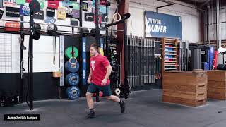 Jump Switch Lunges | TTT Exercise Index
